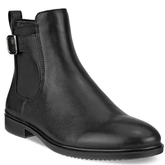 Ecco Women’s Dress Leather Chelsea Boots NEW - Picture 4 of 8